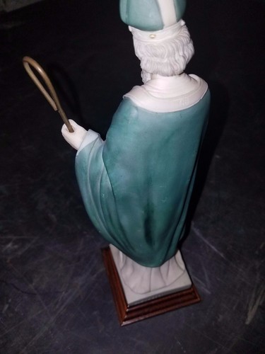G Ruggeri Priest Catholic Church Pope statue Decorative Made In Italy - Picture 7 of 9