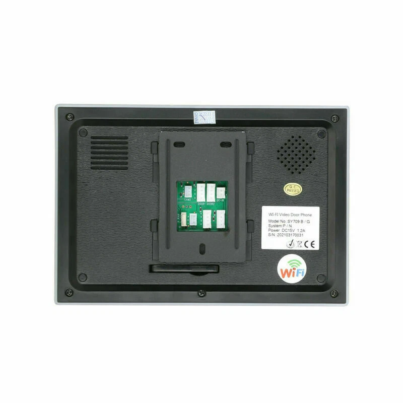 TUYA Video 7'' Doorbell Intercom WiFi RFID Screen System Fingerprint Unlocking - Image 3 of 4
