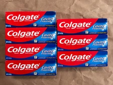 Colgate "Cavity Protection" toothpaste, travel size, 7 tubes, NEW unopen