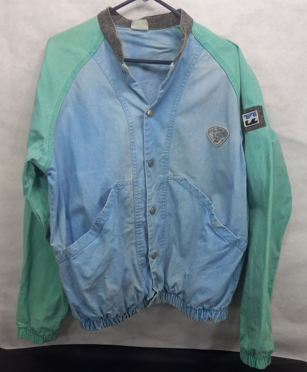 Vintage 80's Billabong Canvas Jacket Surf Skate Men's Size