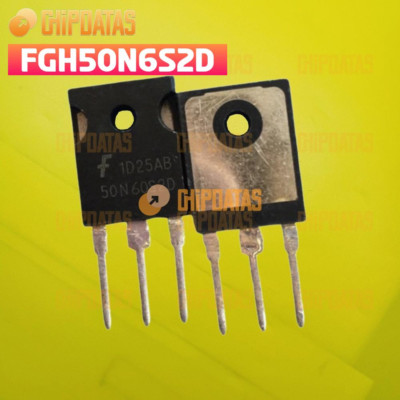 10PCS FGH50N6S2D 50N6S2D TO-247 Integrated Circuit #R10