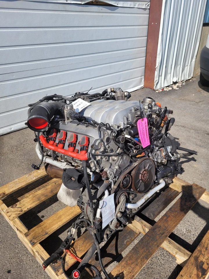 Audi S5 2008 2009 motor V8 de 4,2 L/identificación del código del motor Caua 178 k (probado funciona muy bien) Foto 2 de 4