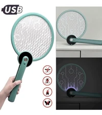 🌟USB Electric Bug Zapper Fly Swatter Racket, Pest Control For Insect Mosquitos