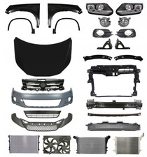 Kit mascherina anteriore cofano paraurti per volkswagen tiguan 2011-2016