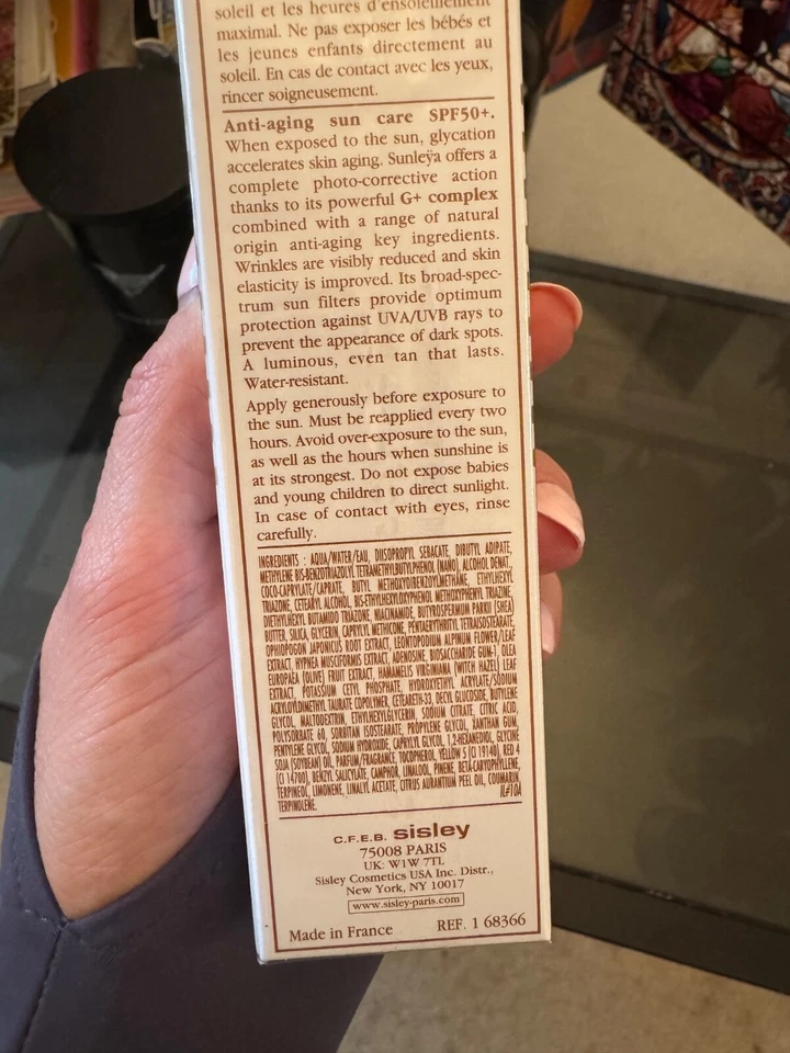 Sisley SUNLEYA Anti-Ageing Sun Care SPF 50: RRP £223 - JUST RELEASED IN UK - Image 3 of 4