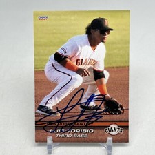 2021 San Jose Giants Luis Toribio RC Rookie San Francisco Giants DR SIGNED
