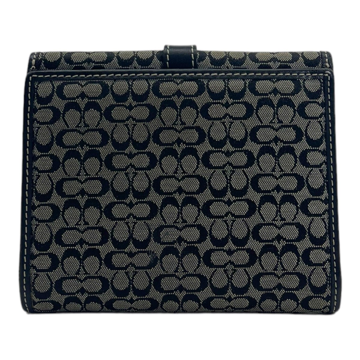 Vintage Coach Change Purse Black がま口 Vintage Coach Change Purse Black がま口 Vintage Coach Change