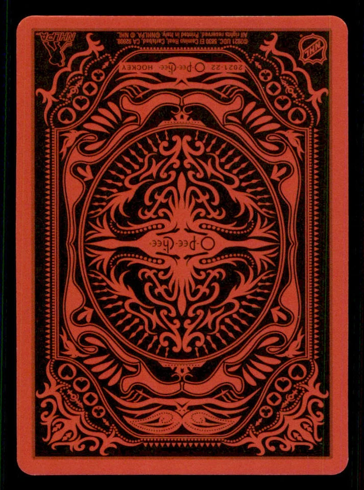 2021-22 O-Pee-Chee Playing Cards #10DIAMONDS Brad Marchand - Image 2 of 2