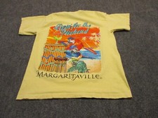 Margaritaville Shirt Mens Medium Yellow Short...