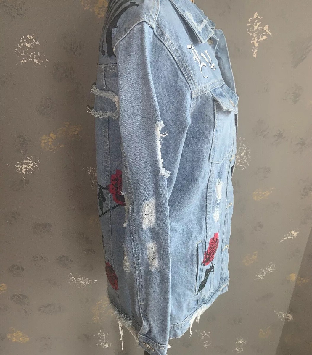 Belle Veste Vintage imprimée fleurie - Fabrication 🇫🇷 - T. 40