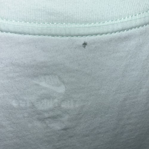 Have a Nike Day white black swoosh t shirt Smiley Face logo tie dye hair cut M - Picture 6 of 6