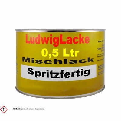 500ml Autolack spritzfertig für Peugeot in Vert Polo MKQ Metallic Ludwiglacke