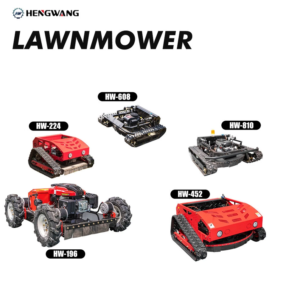 Cortacésped todoterreno con control remoto 7,5-27 HP altura de corte ajustable Foto 2 de 3