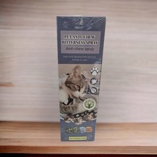 Cat Pet Anti-Chew Bitterness Spray Safe Alcohol Free 5.82 floz exp.01/17/2027