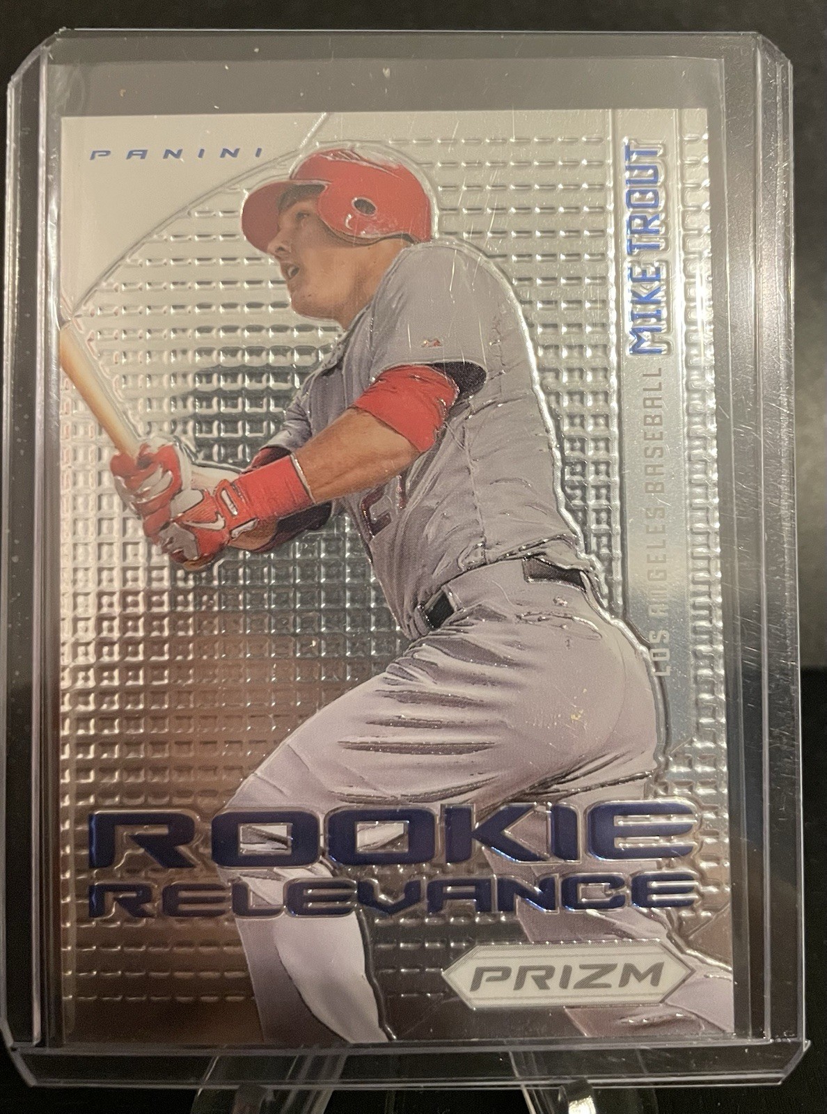 2012 Panini Prizm Baseball #RR1 Mike Trout Rookie Relevance