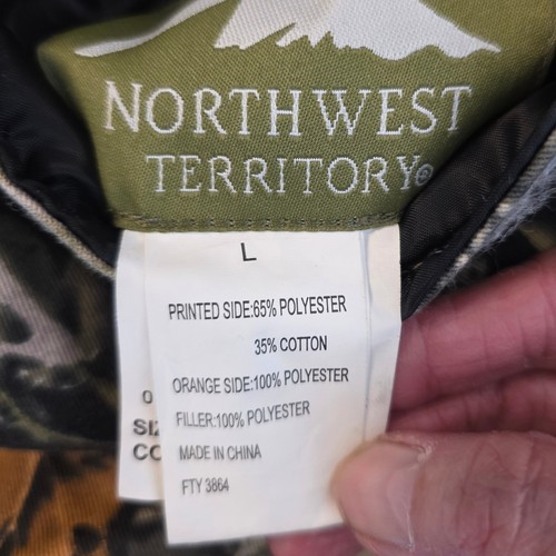 Northwest Territory Mens Reversible Hunting Vest Camouflage Large Orange L - Picture 6 of 11