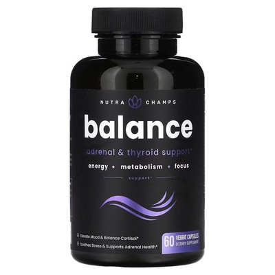 NutraChamps Balance 60 Veg Caps