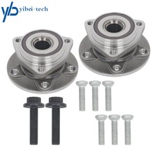 2x Conjunto de cojinete de cubo de rueda delantera o trasera para Audi A3 Q3 S3 VW Jetta Golf GTI
