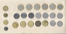 Lot of 24 Coins of The Central Africa Republic 1998-2021 VG