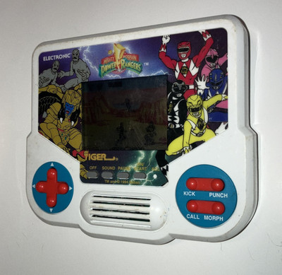 Tiger Electronics Mighty Morphin Power Rangers - Original Handheld Game 1994