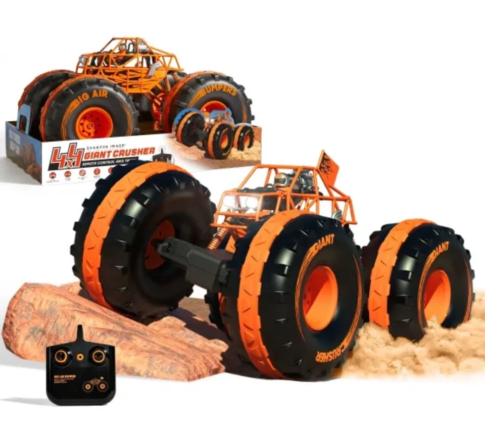 Sharper Image 4x4 Giant Crusher Remote Control 4WD Off- Road Monster Truck - Image 4 of 4