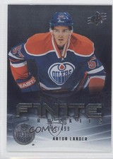 2011-12 SPx Finite Rookies 385/499 Anton Lander #F3 0a1