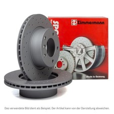 Zimmermann SPORT Bremsscheiben Satz für MERCEDES C218 C219 X218 W211 W212 hinten