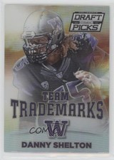 2015 Panini Prizm Collegiate Draft Picks Team Trademarks Danny Shelton #11 1s8