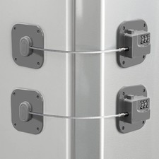 Refrigerator Lock, Heavy Duty Fridge Lock, Combination Lock for Refrigerator ...
