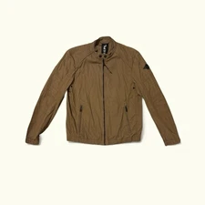 Replay Jacket Men’s Size Medium Bomber Jacket Brown Reversible #M8232.000.85312