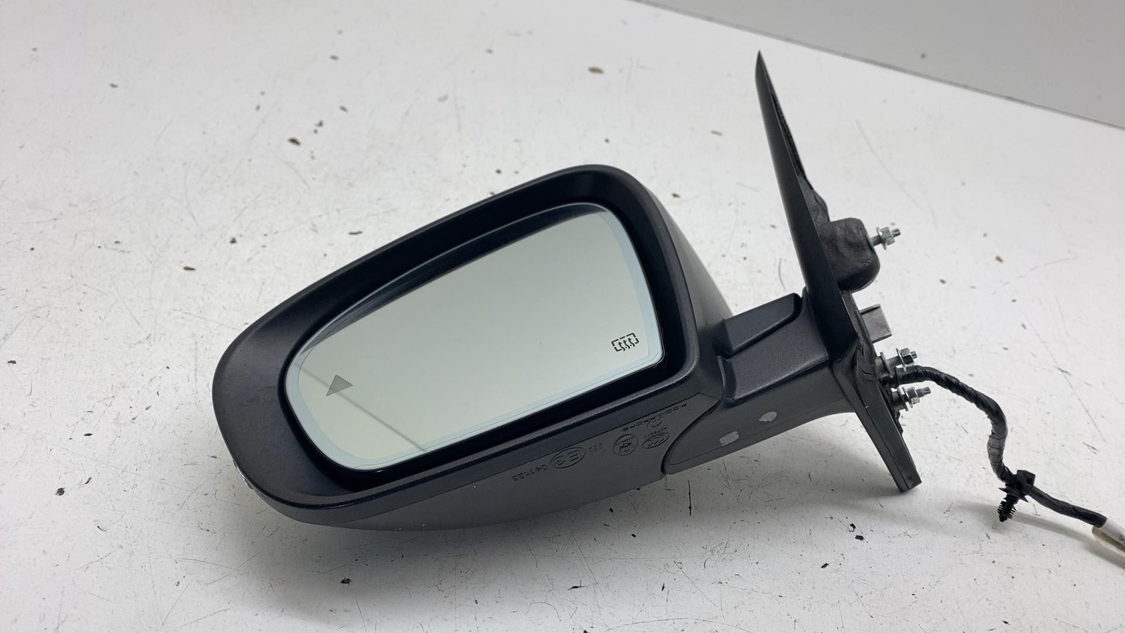 ⭕ 2017-2021 Maserati Ghibli Front Left Exterior Rear View Door Mirror White Assy