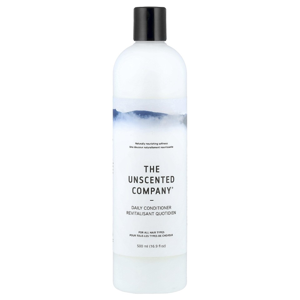 Daily Conditioner, For All Hair Types, Fragrance Free, 16.9 fl oz (500 ml)