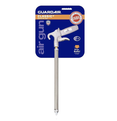 Guardair Classic+ Safety Tip Compressed Air Blow Gun, Model 120