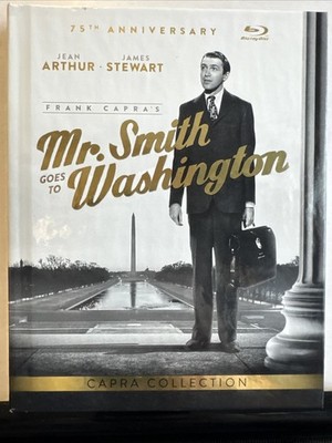 Mr. Smith Goes to Washington (Blu-ray, 2014, 75th Anniversary Digibook) Rare OOP