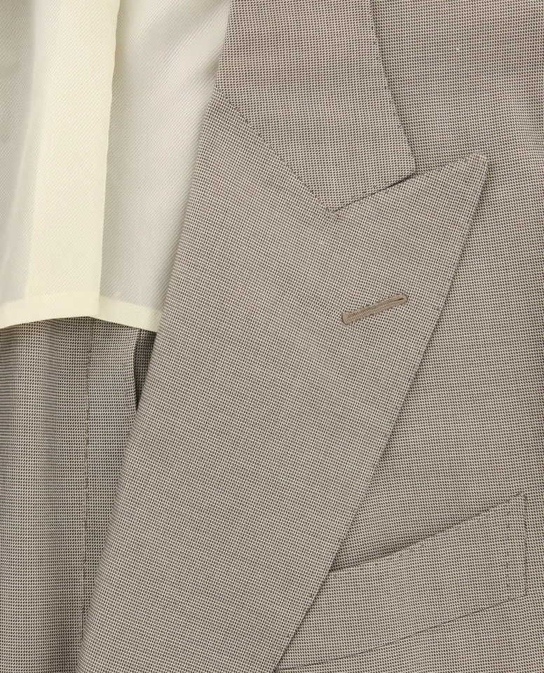 Cesare Attolini Gray Silk Blend Sportcoat - 40/50 - (CA69847317) - Image 3 of 4