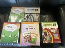 Abeka Spanish 1 Homeschool Set   Pre-Owned