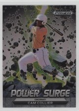 2022 Panini Prizm Draft Picks Power Surge Silver Prizm Cam Collier #PS-CC 0e8z