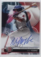 2020 Bowman's Best Best of 2020 Auto Nick Yorke #B20-NY Auto 0ps8