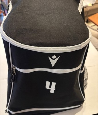Macron Maxi Path Sports Backpack Black #4