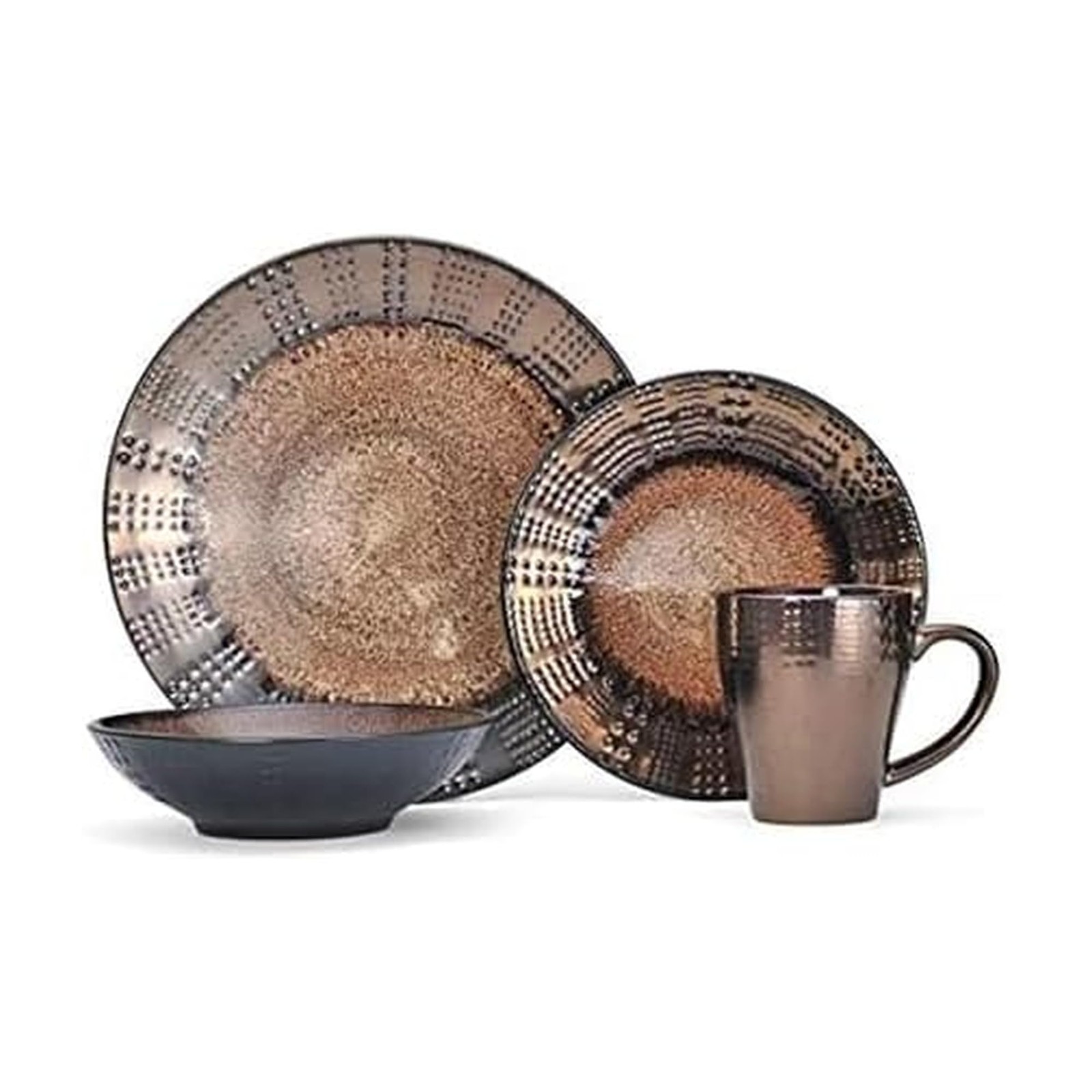 Service For 4 Mikasa Gourmet Basics Verona