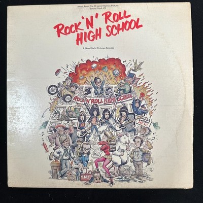 Rock 'n' Roll High School Soundtrack Vinyl LP Ramones Sire SRK 6070 US-Pressung
