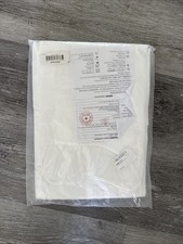 White Disposable Isolation Gowns Large-XL-2 Size Dental Tattoo Medical NIP #M-45