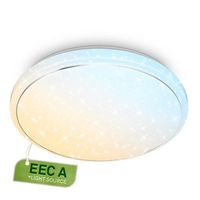 LED Deckenleuchte ultra energieeffizient 19,5W 4450lm CCT dimmbar Fernbedienung 48cm