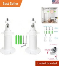 Adjustable Metal Wall Mount Compatible with Arlo, Arlo Pro 2/3/4/5/Ultra/Ultr...