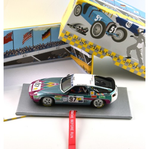 Porsche 928 n.97 Le Mans 1983 voiture miniature 1/32 LE MANS miniatures réplique circuit de slot car