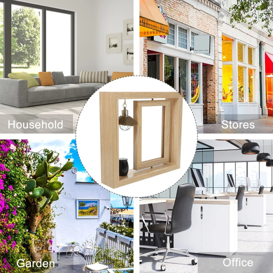 1 ensemble de cadre photo souvenir commémoratif petit cadre photo en bois - Photo 3/4