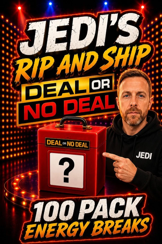 JEDI'S RIP & SHIP -- DEAL OR NO DEAL -- RIP TILL YOU HIT -- ENERGY BREAKS