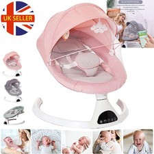 Bluetooth Electric Baby Swing Infant Music Cradle Bouncer Rocker Chair Seat Gift