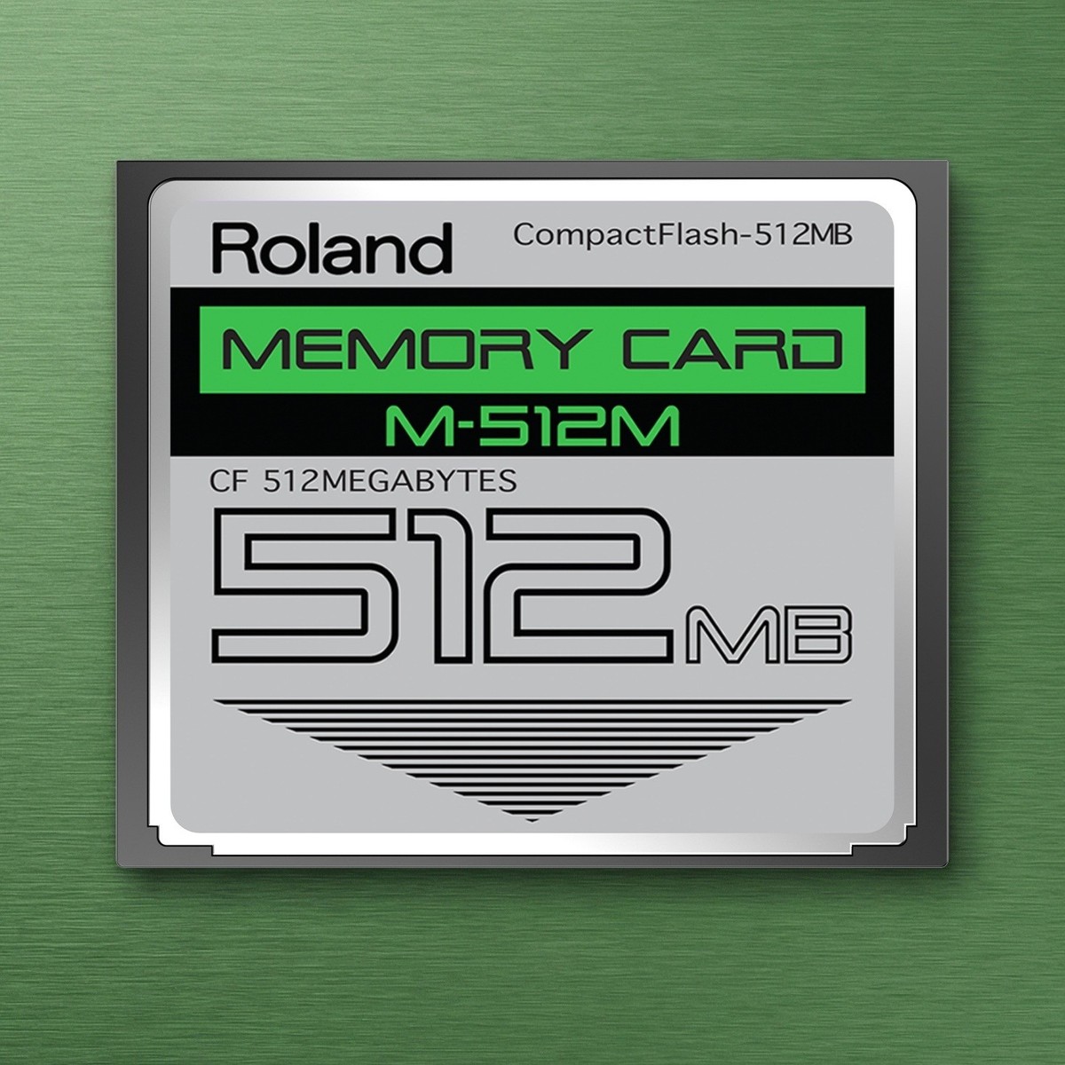 Roland 512MB CF CompactFlash Memory Card for SPD-S, SP-606 TD-20