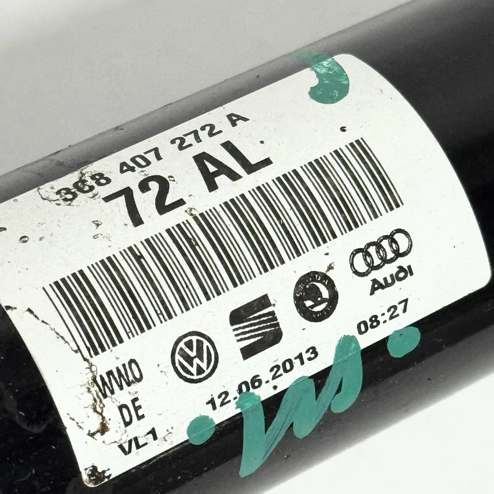 VOLKSWAGEN CC 2013-2017 2,0 L TRACCIÓN DELANTERA DERECHA LADO DEL PASAJERO EJE CV OEM Foto 2 de 4